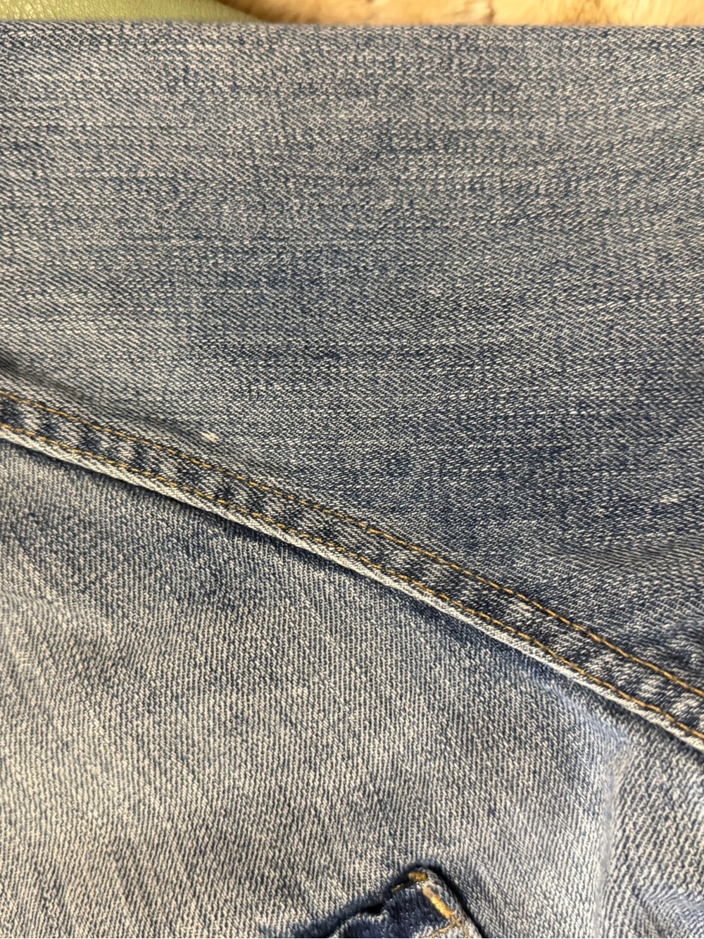 kate spade Saturday Light Blue Patchwork Denim Jacket - Picture 9 of 9